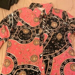 Large women’s shirt fits small